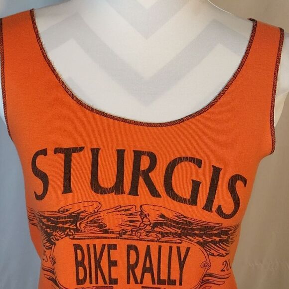 Sturges Mississippi Bike Rally Women's Cropped Tank Top - Picture 2 of 7